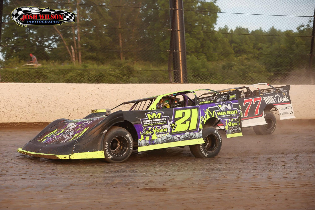 Seth Daniels Transfers into Dirt Late Model Dream Prelim Feature!