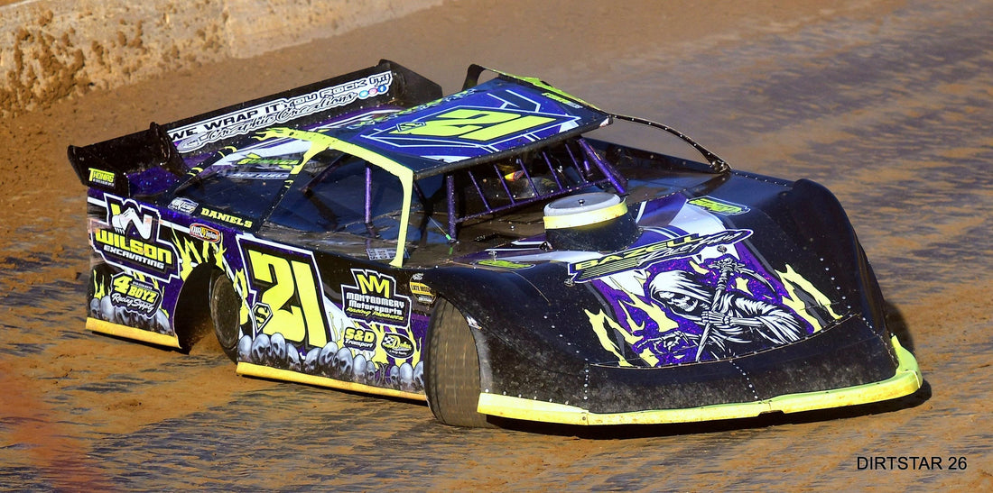 Seth Daniels Suffers Flat Tire at Ponderosa; Sees Rain at Portsmouth